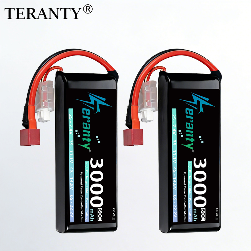 Drone Battery Plate - 테란티 2S 3000mAh 리포 배터리 7.4V