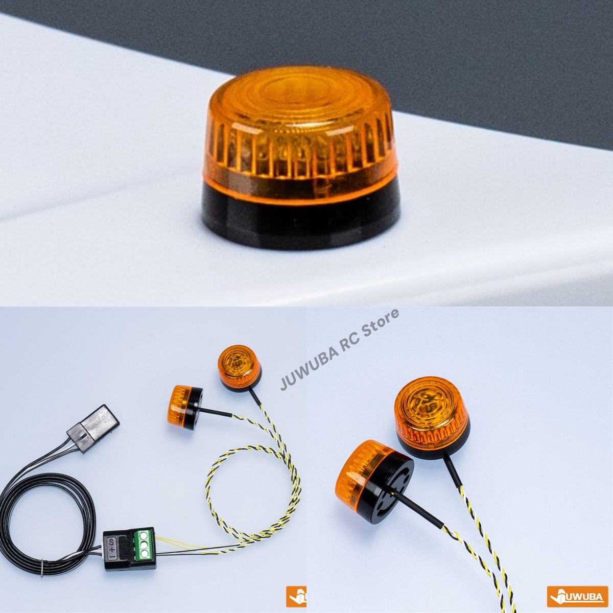 Drone Battery Alarm - 1/14 RC 모델 LED 360 도