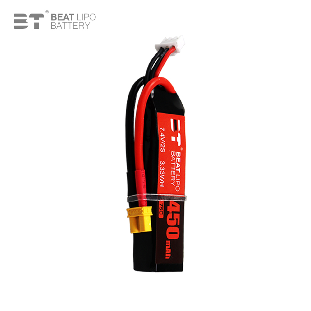 BEAT 2S 7.4V 450mAh 75C LiPo 배 - Drone Battery Li-Ion 리뷰 및 가격