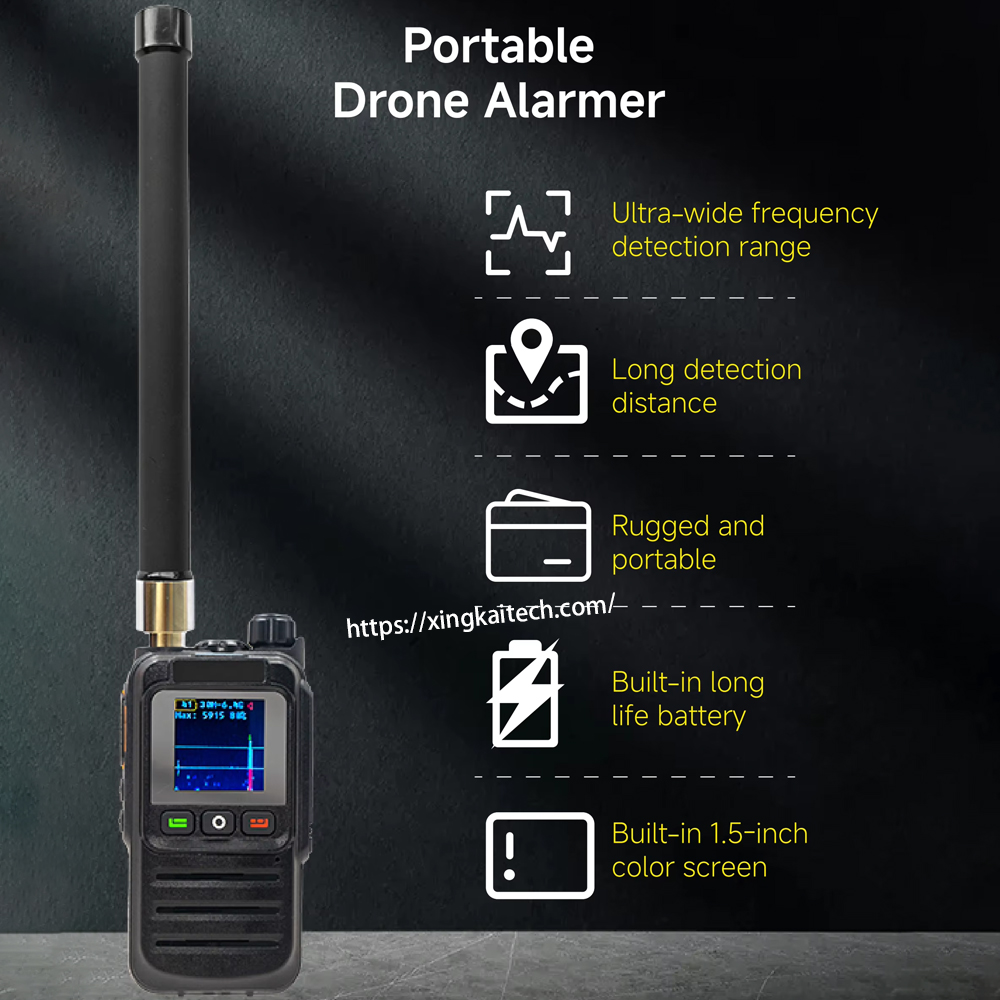 휴대용 드론 탐지기 알람 감지기 30MHz-6.4Ghz - Drone Battery Alarm 리뷰 및 가격